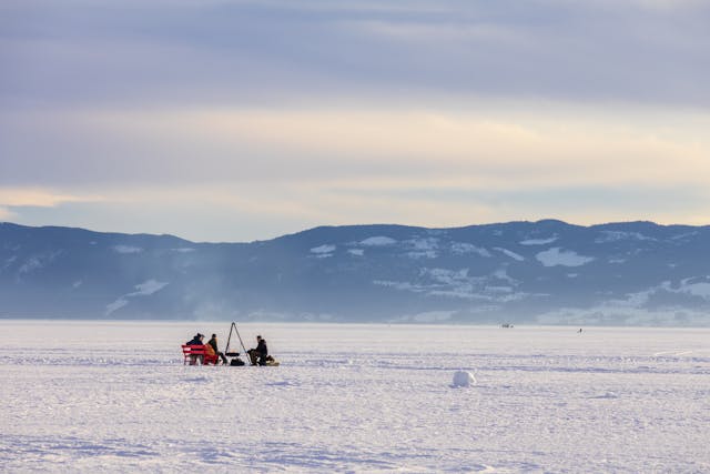 Ice fishing